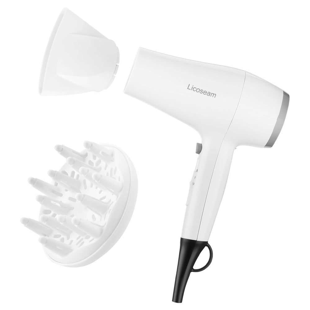 Licoseam hair dryer compact design for easy handling and quick drying