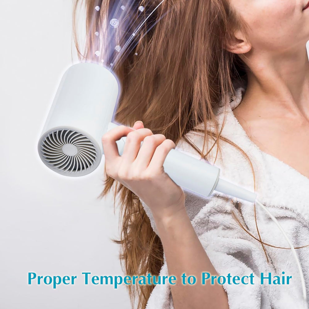 Licoseam Hair Dryer concentrator nozzle enables precise, salon-style finishes.