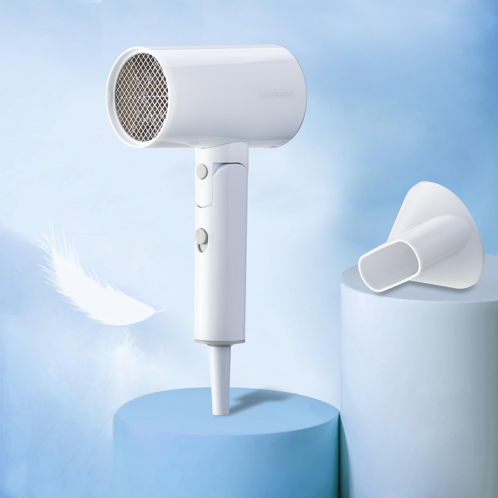 Licoseam Hair Dryer advanced filter protects the motor from dust.
