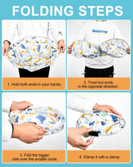 Lictin foldable cape shown compact for small spaces and easy storage.