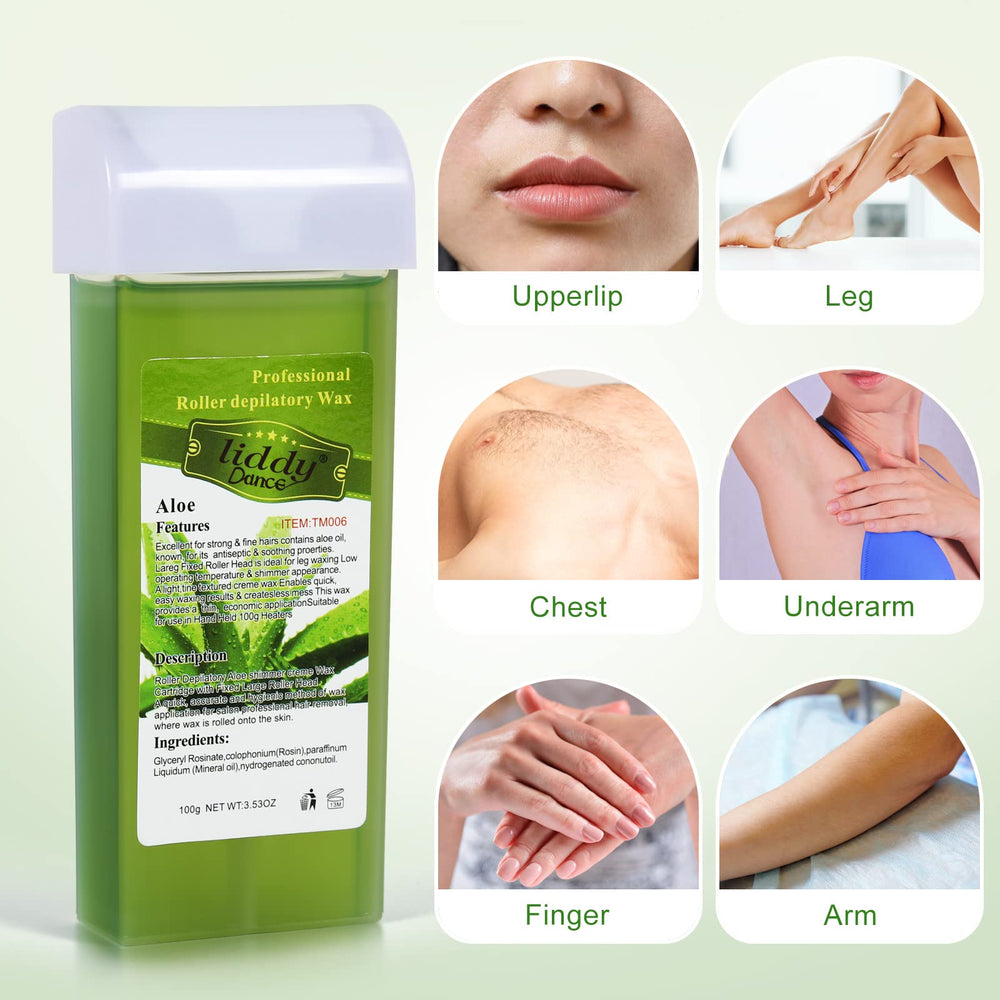 Liddy Dance Aloe skin-soothing closeup highlighting calming benefits for sensitive skin