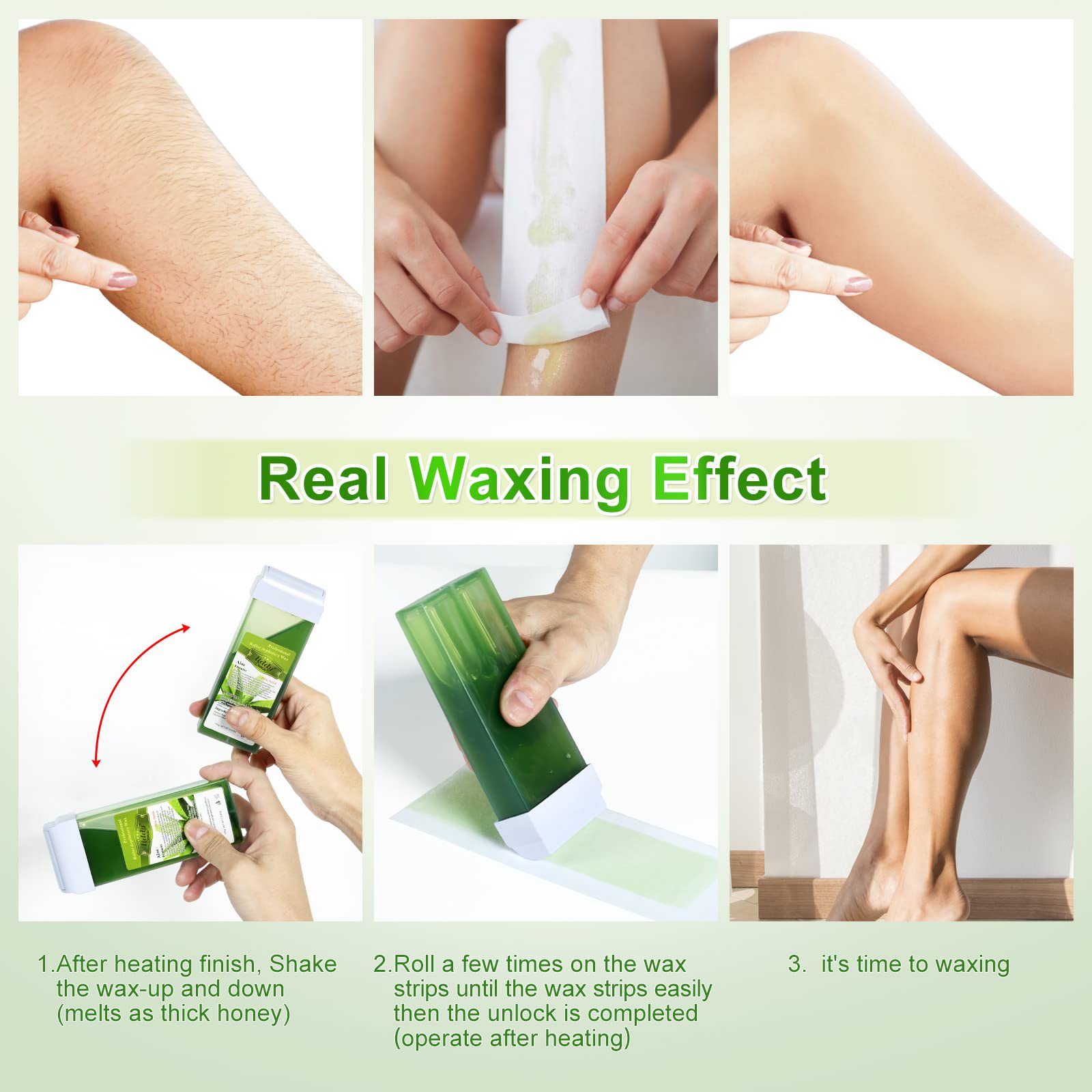 Liddy Dance Roll-on application demo for smooth, efficient depilation