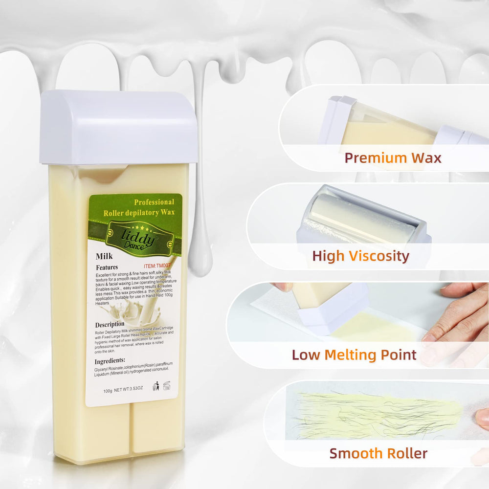 Liddy Dance Wax Warmer Kit ready-to-use setup for safe at-home waxing