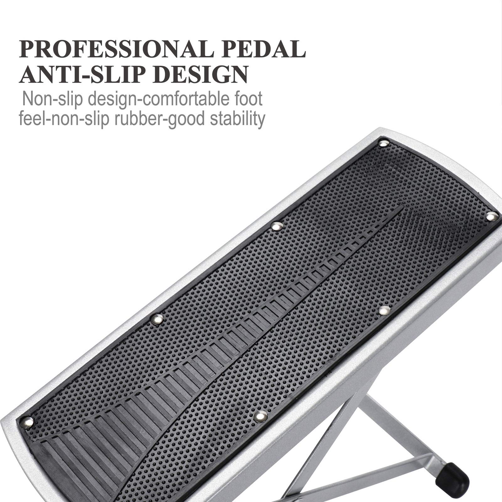 LiDiVi Foot Rest anti-slip base ensures stable manicure sessions.