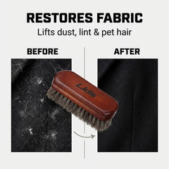Lids Premium Horsehair Hat Brush removes dust on felt and wool hats