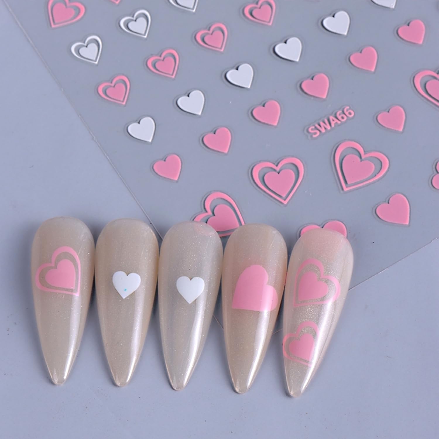 LIDUNANWU uso profesional y doméstico para decorar uñas con estilo romántico.