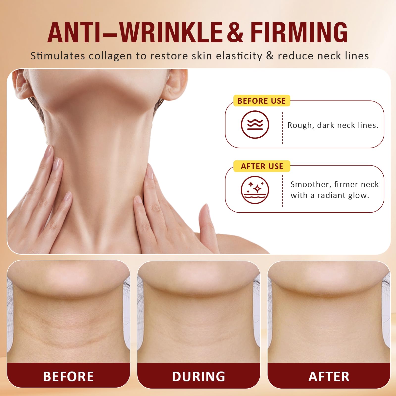 Liefiet AH-8 neck cream jar close-up showing hydrating formula