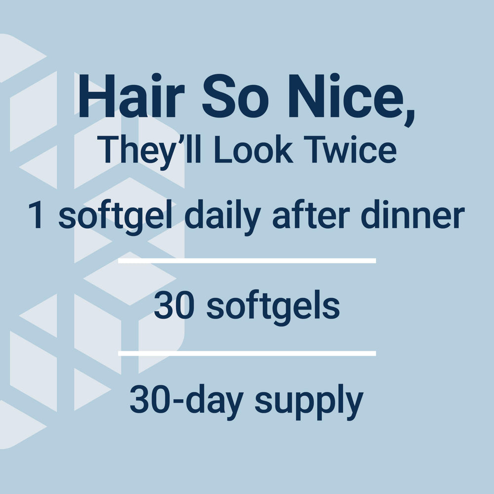 Life Extension Hair Growth para Hombres, arroz negro como ingrediente clave.