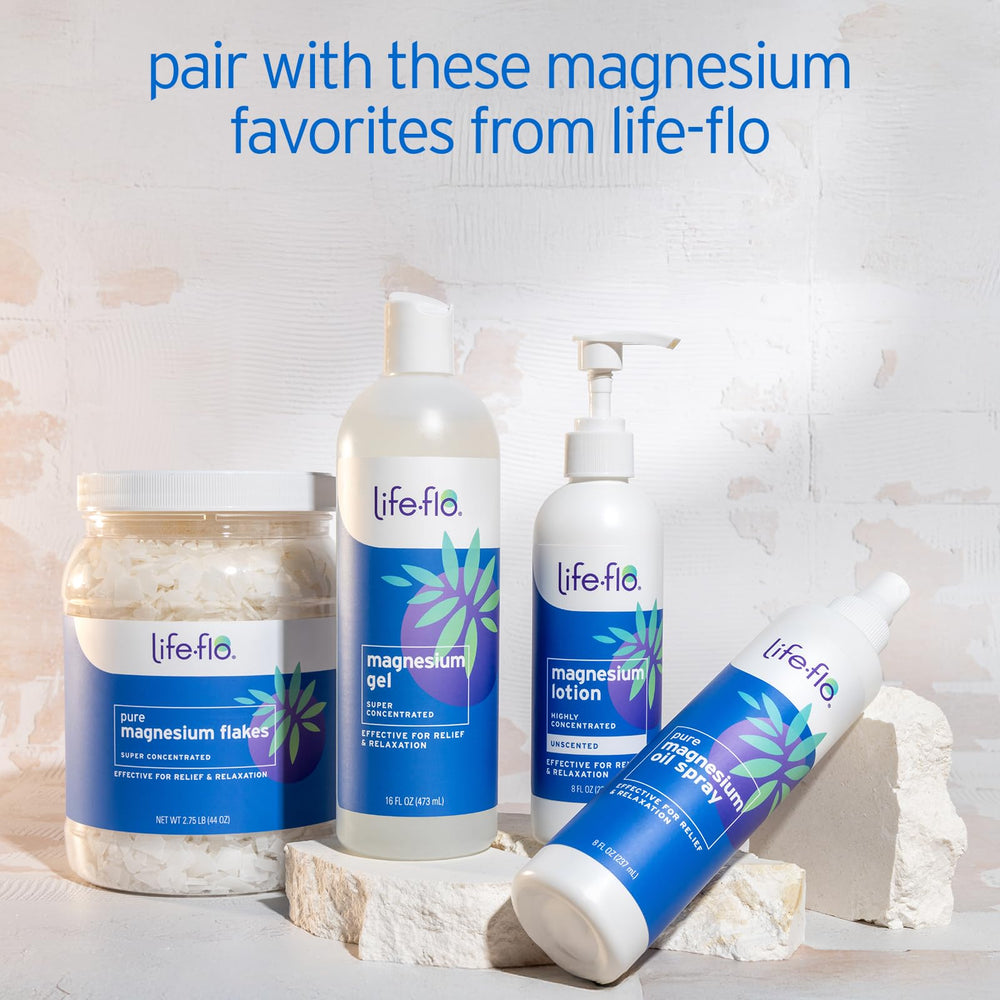 LIFE-FLO loción magnesio con manteca de karité y coco