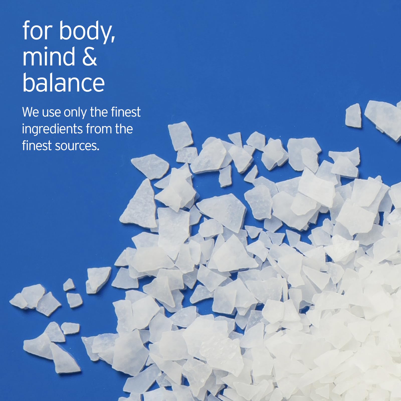 LIFE-FLO Pure Magnesium Bath Flakes con minerales trazas para una experiencia de baño en casa.