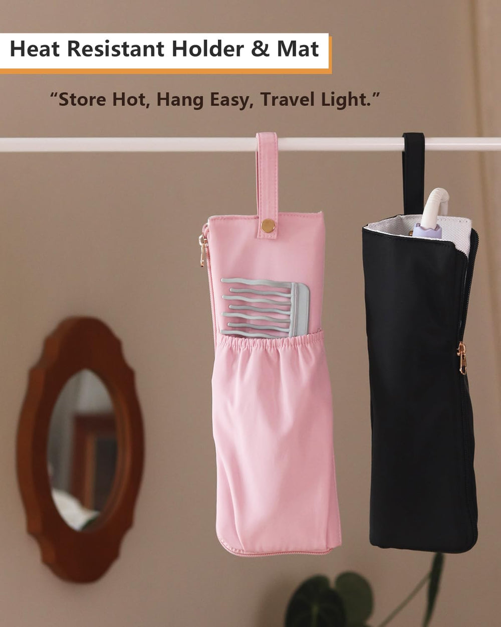 Lifeplus pink design highlights practical storage and heat protection benefits.