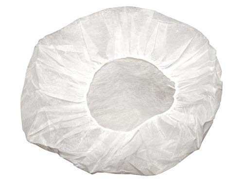 Gorra bouffant Lifesoft 21 pulgadas blanco para salones y cocinas limpias
