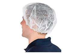 Gorra desechable Lifesoft para restaurantes 21 pulgadas blanco protege alimentos