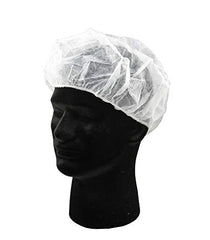 Gorra Lifesoft para laboratorios 21 pulgadas blanco ajuste elástico seguro