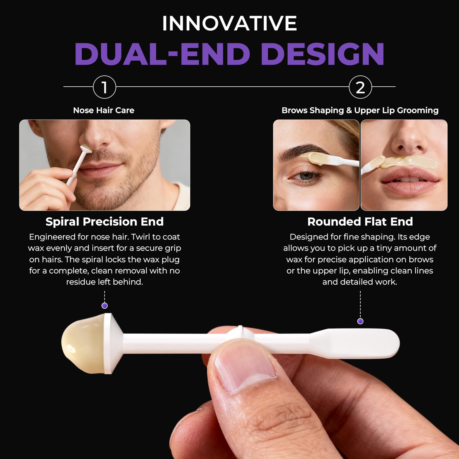 Lifestance Nose Wax Kit complete package with all essentials.