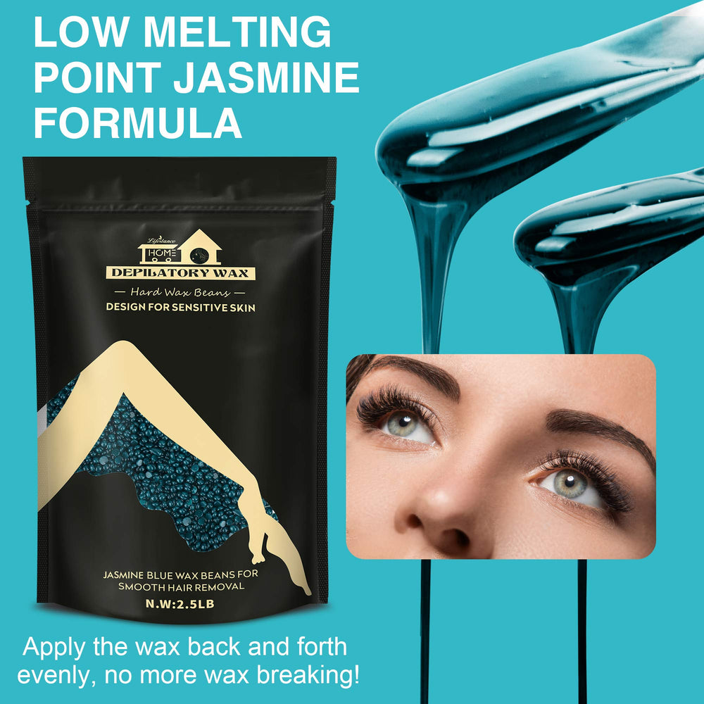 Lifestance skin-friendly wax helps minimize redness during use.