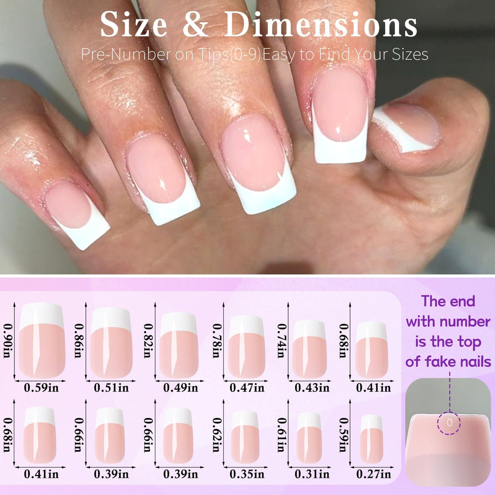 Lifextol caja transparente con juego de uñas para ordenar kit de manicura