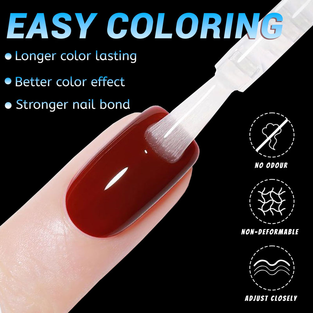 Lifextol Uñas de pie aplicación fácil para hacer uñas en casa
