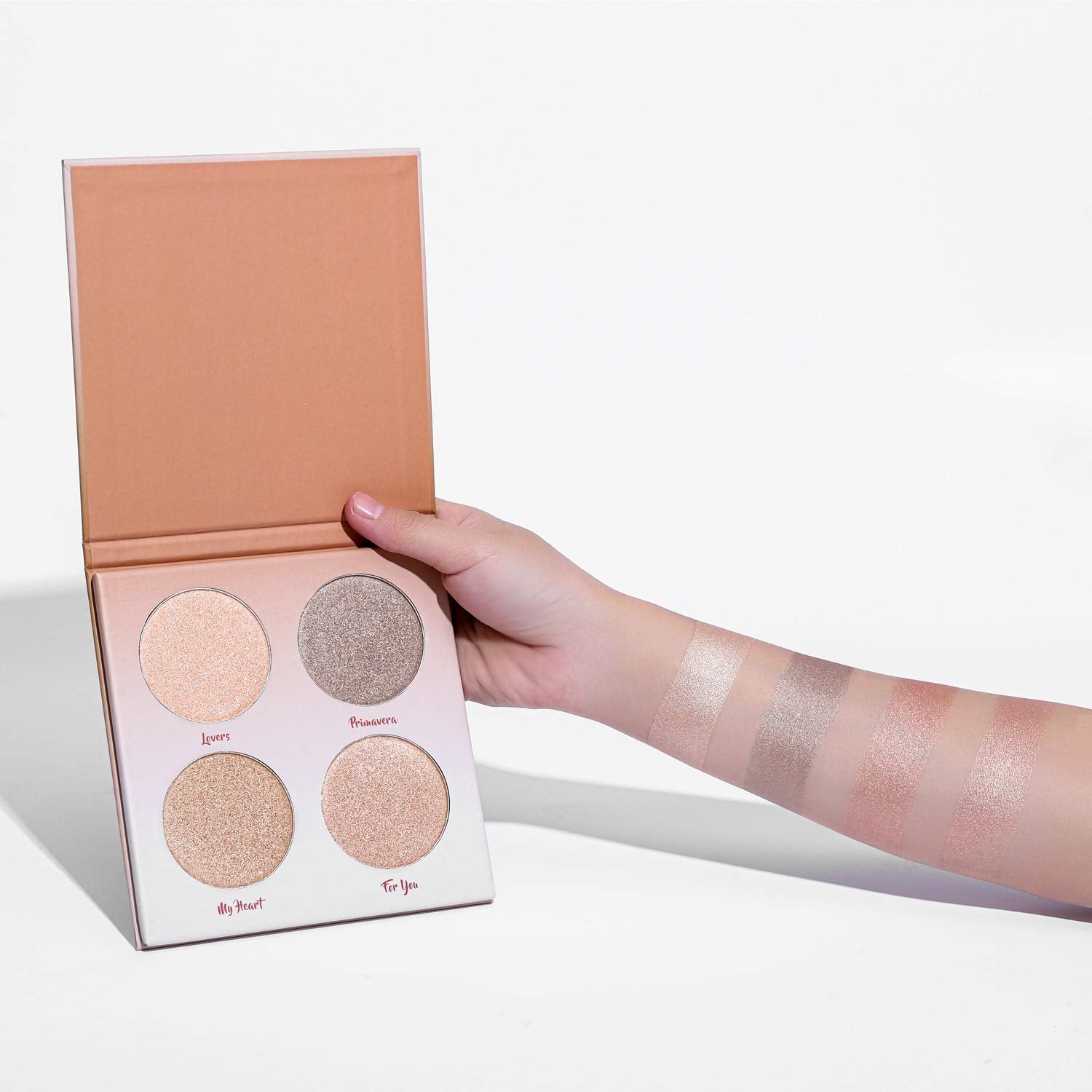 LIFUS Glow Kit swatches display four shades for buildable luminosity.