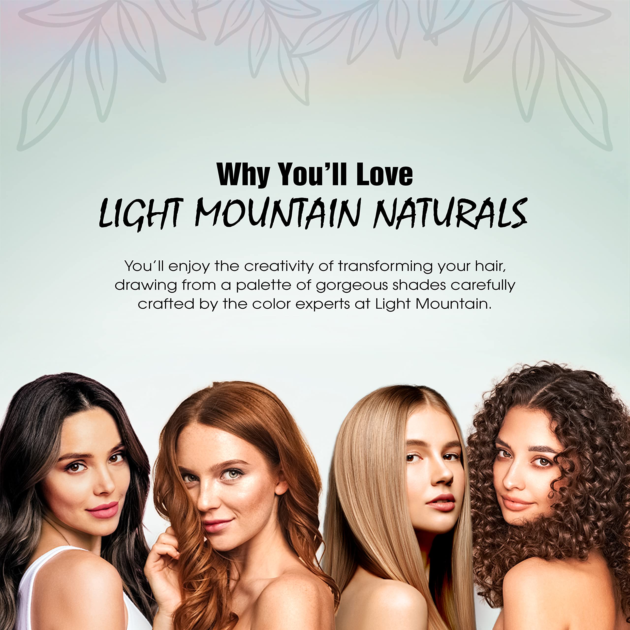 Light Mountain color kit cap ensures even color distribution