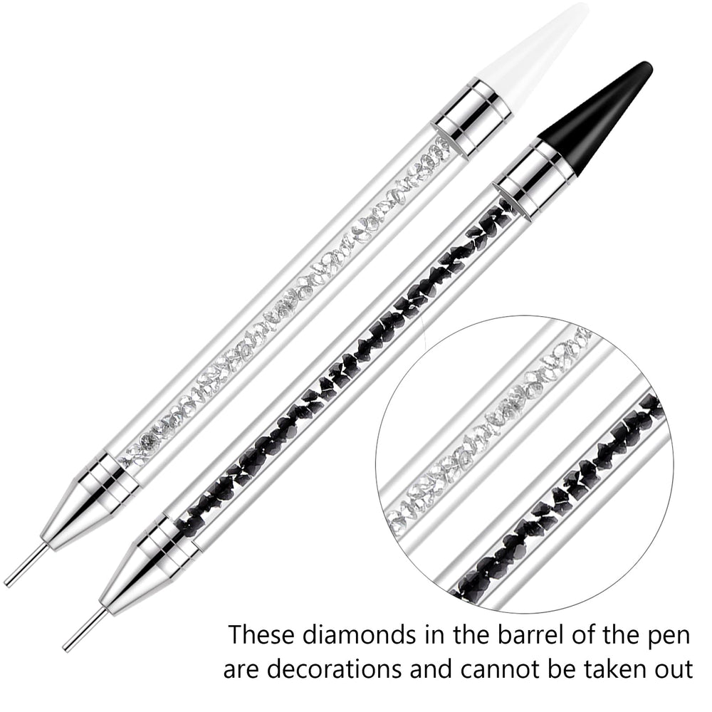 Light Rain included clay helps secure or remove rhinestones on nails