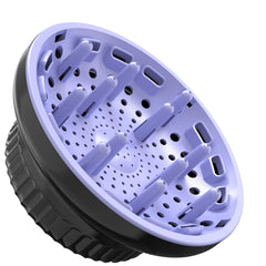 LIGOLIG universal portable diffuser on a black-purple unit boosts curl definition.