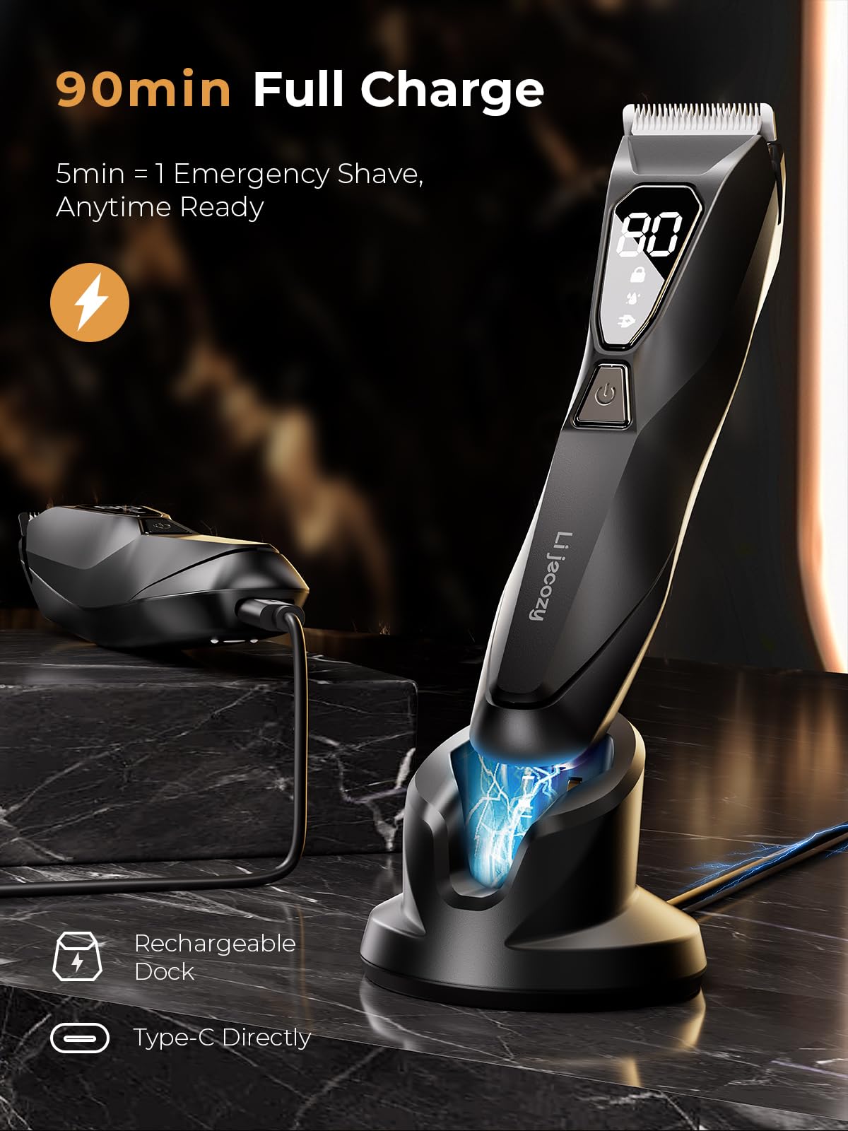 Lijecozy ceramic blade technology enables smooth, nick-free grooming