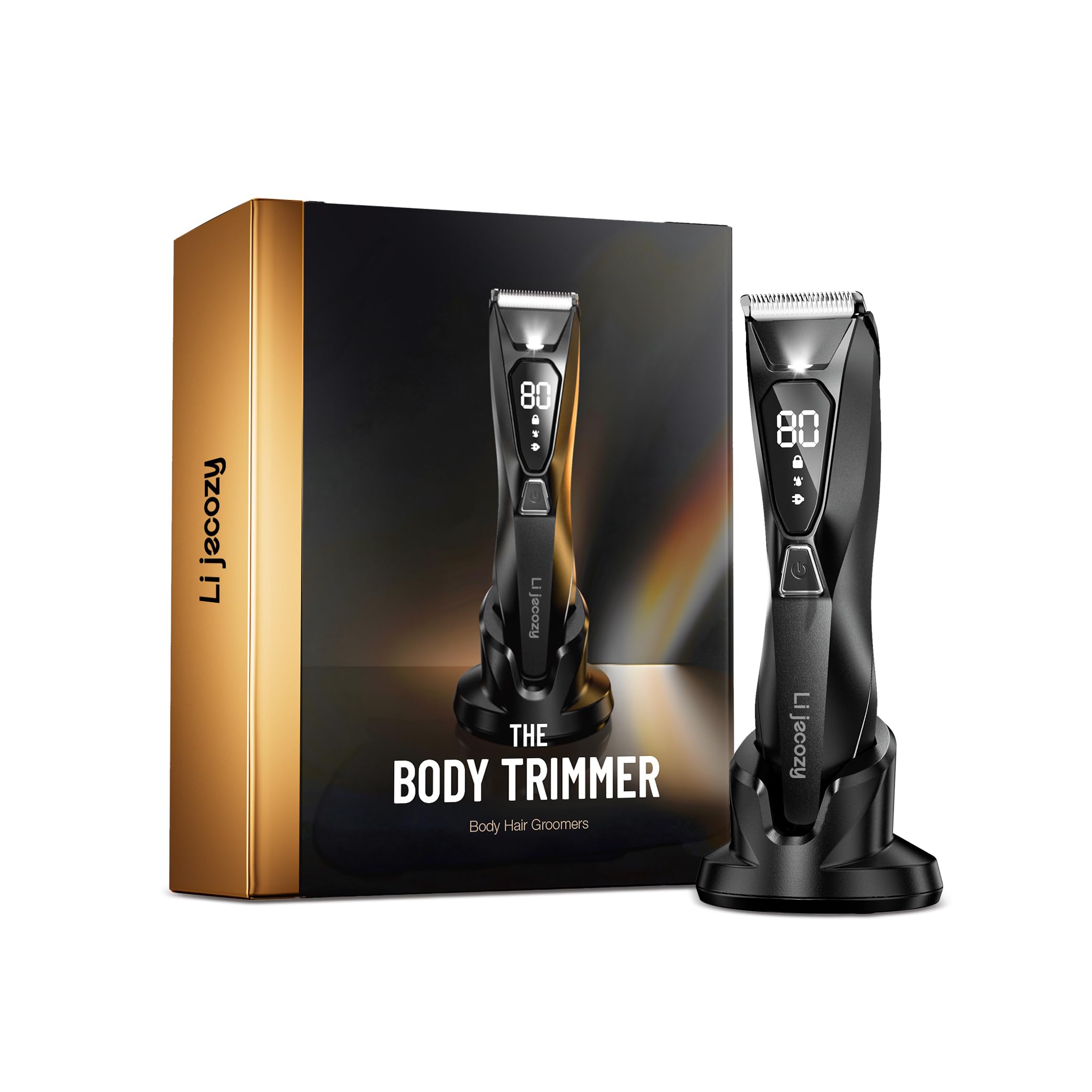 Lijecozy Body Hair Trimmer compact design for precise at-home grooming