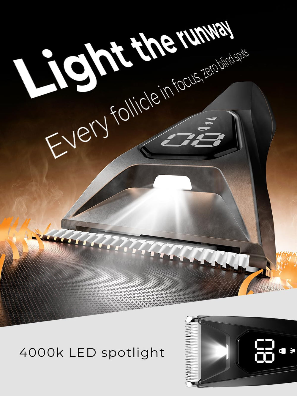 Lijecozy 4000K LED display lights for clear visibility