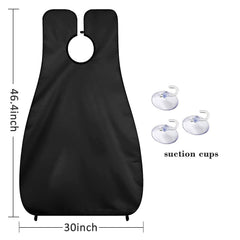 Likeny Beard Bib Apron adjustable neck strap for a comfortable fit.