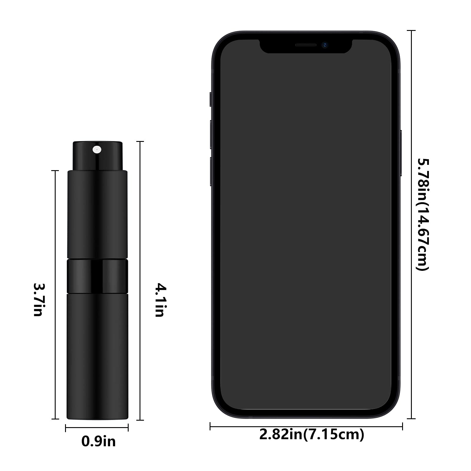 Lil Ray compact kit ideal for storing perfume, aftershave, or makeup remover while traveling