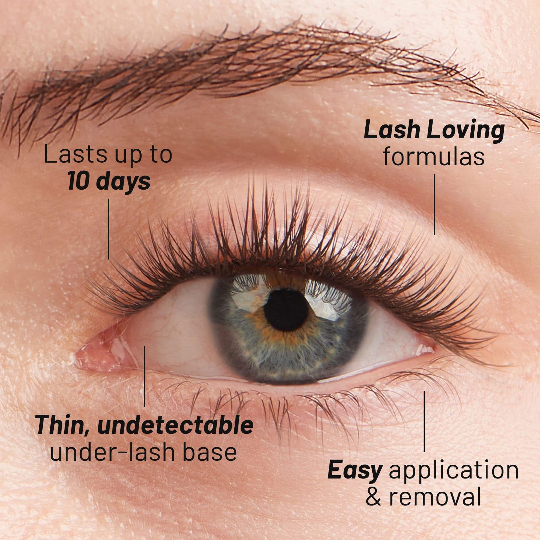 Lilac St DIY lash extension wisps for at-home customization