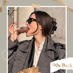 LILIEBE clear 5-5-inch claw clip adds a sleek touch for any style.