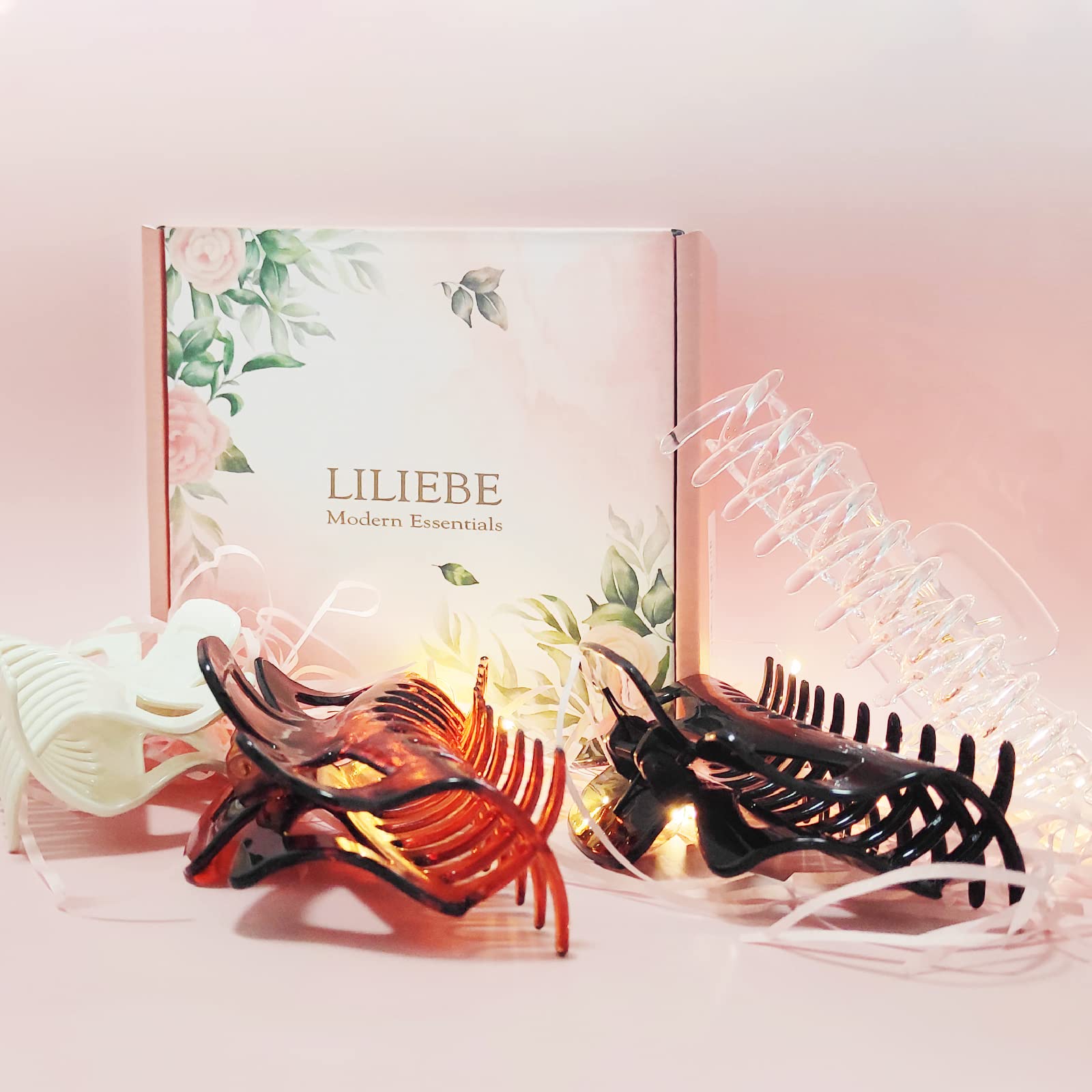 LILIEBE 5-5-inch clips suit updos and quick styling.