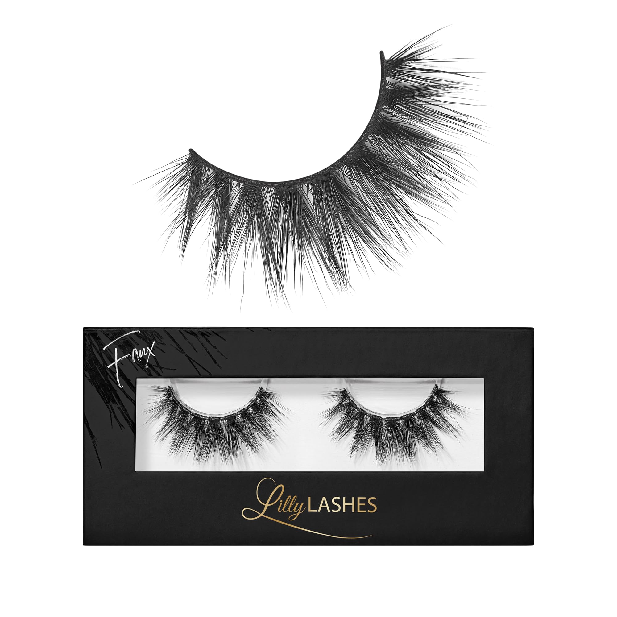 Lilly Lashes 3D Mykonos strip lashes for dramatic eyes and reusable wear