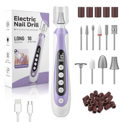 Lilonthy nail drill with LED display enables precise at-home manicures.