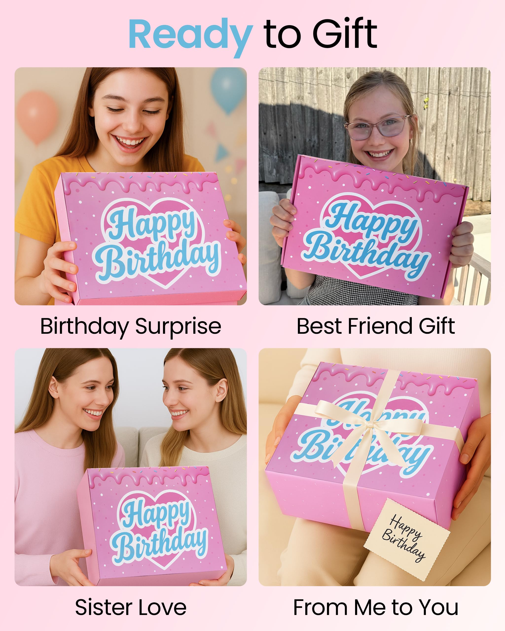 Lily England conjunto de cuidado personal, regalo versátil para amigas.