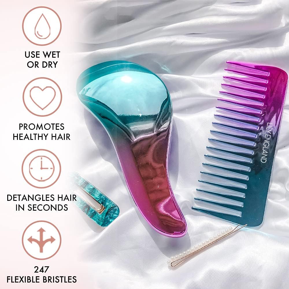 Lily England Detangler Lightweight and portable for travel touch-ups