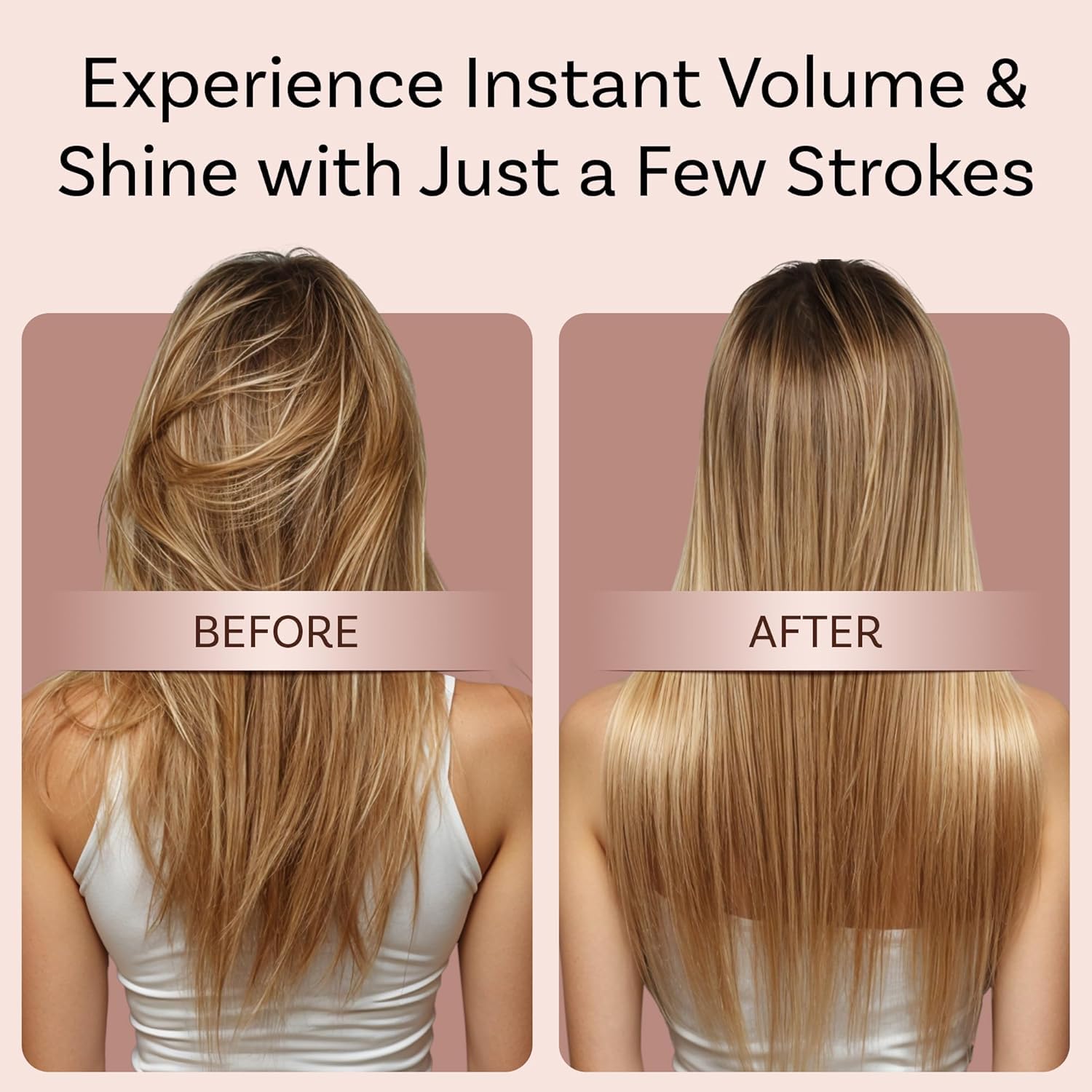 Lily England hair brush suitable for all hair types, usable on wet or dry hair.