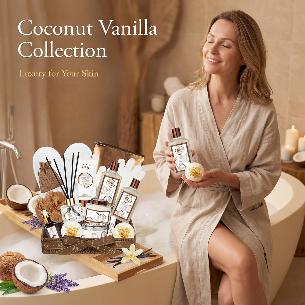 LILY ROY bath bombs and salts for an at-home spa experience