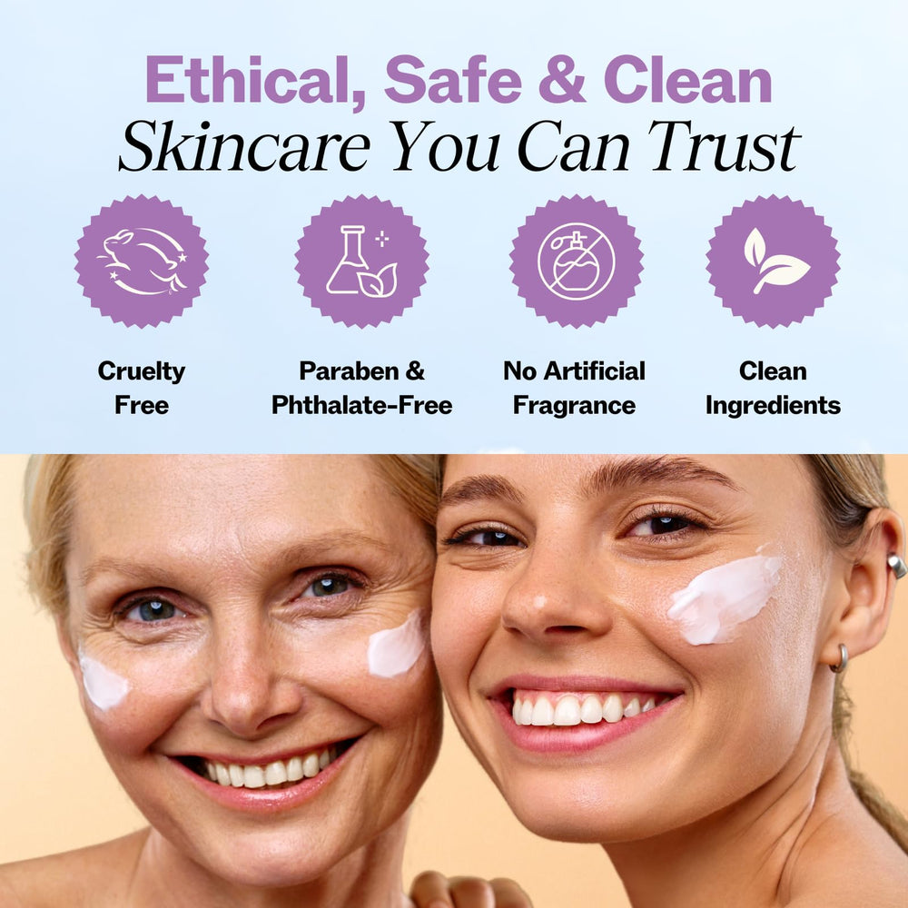 Uso diario de LilyAna Naturals para ojos en día y noche.