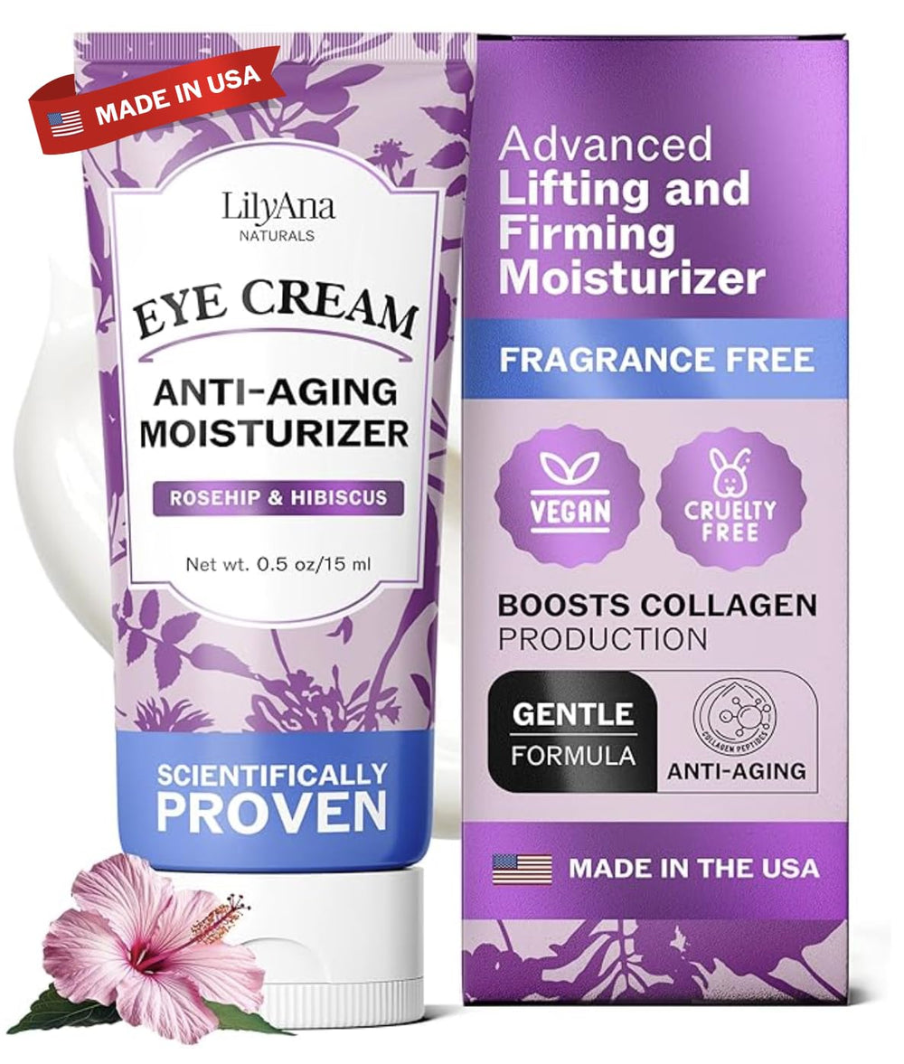 Crema para ojos LilyAna Naturals: hidratación intensa alrededor de los ojos.