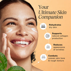 LilyAna Naturals retinol cream bottle emphasizes hyaluronic acid hydration.