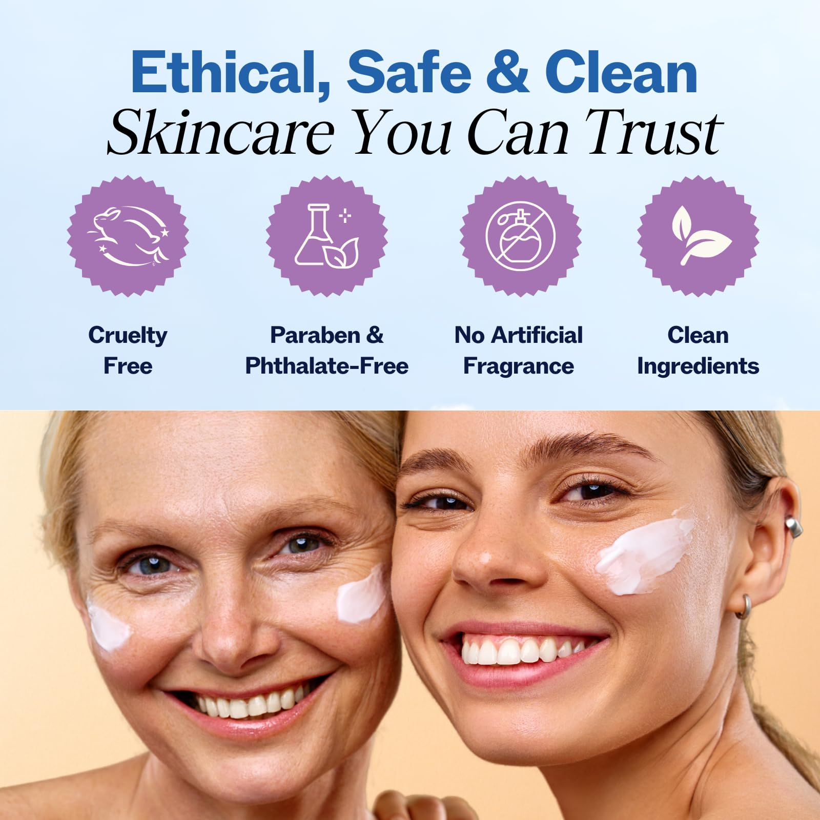 LilyAna Naturals Retinol Cream made in USA label on packaging.