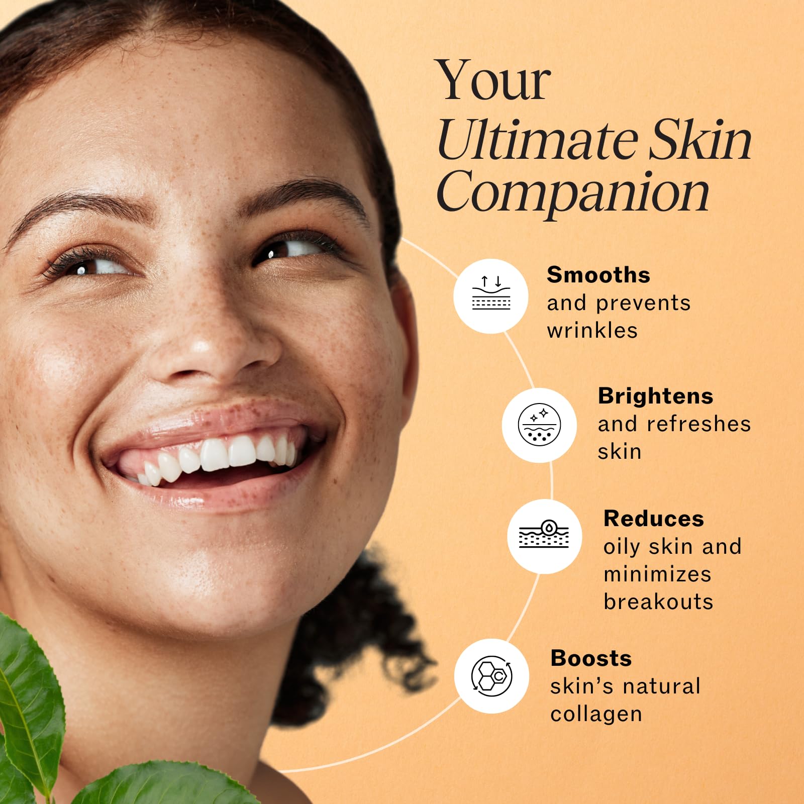 Textura ligera de LilyAna Naturals facilita absorción rápida.