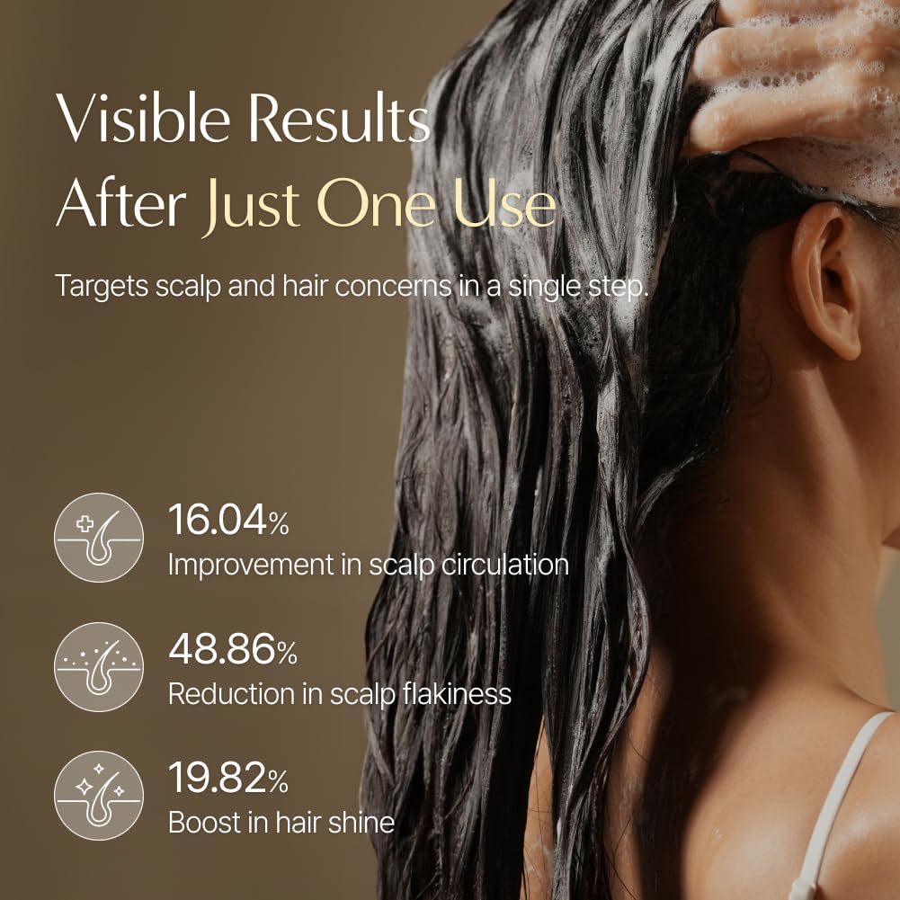 LilyEve GrowTurn plant-based scalp care nourishes for balanced, healthier-looking hair.