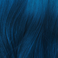 Dye being applied with a brush for smooth, even coverage.