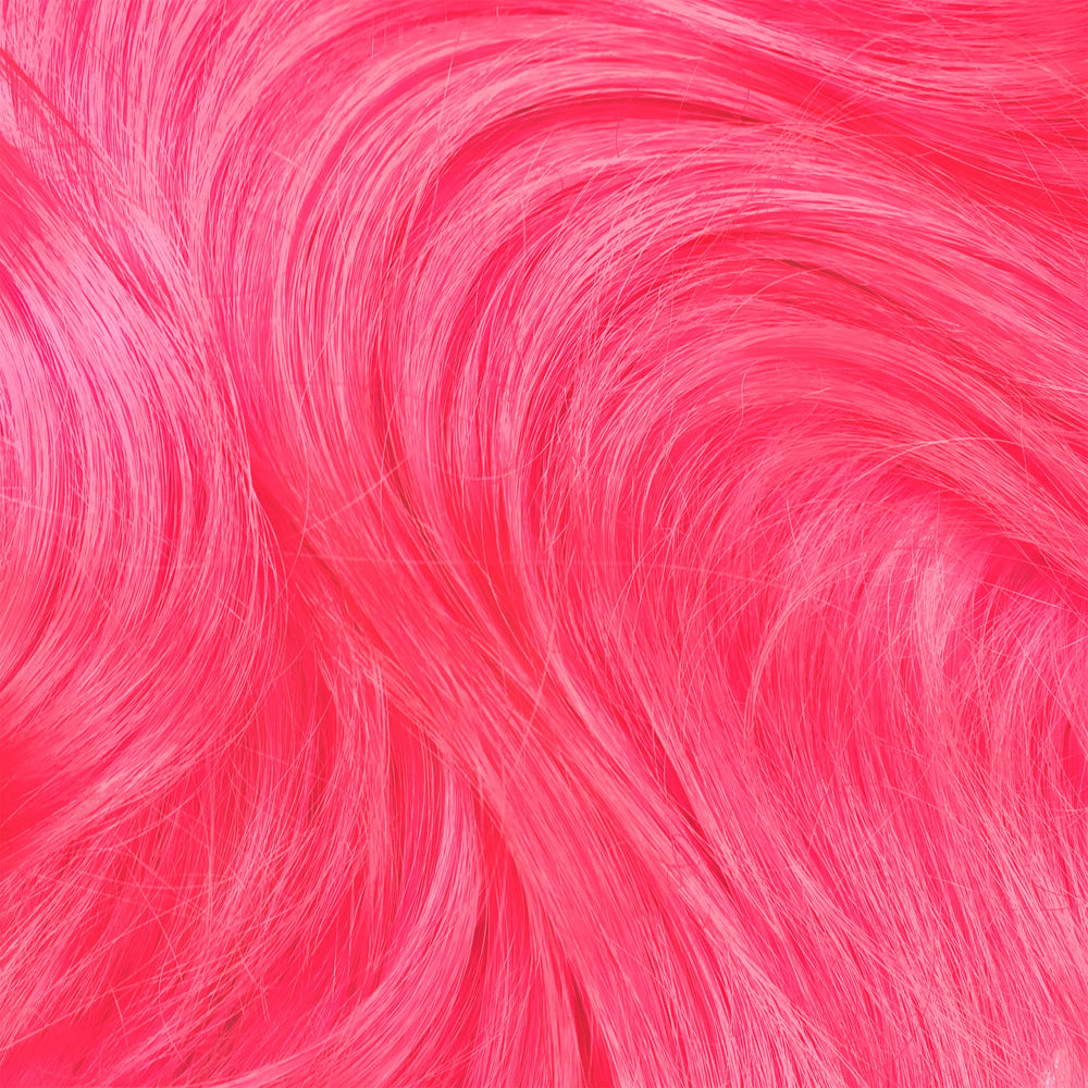 Lime Crime Unicorn Hair dye application demonstrates smooth, even color deposition.