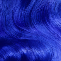 Lime Crime Unicorn Hair Dye application close-up with foam texture and even distribution