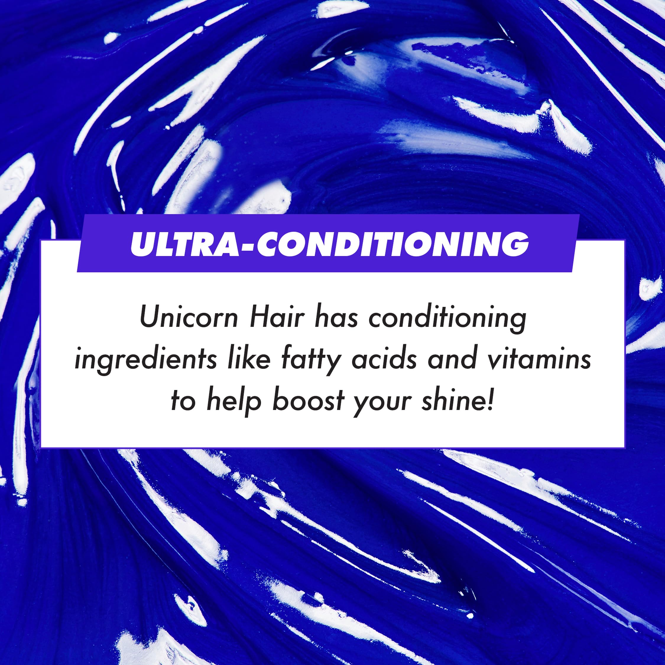 Lime Crime Unicorn Hair Dye conditioning formula supports moisture while depositing color